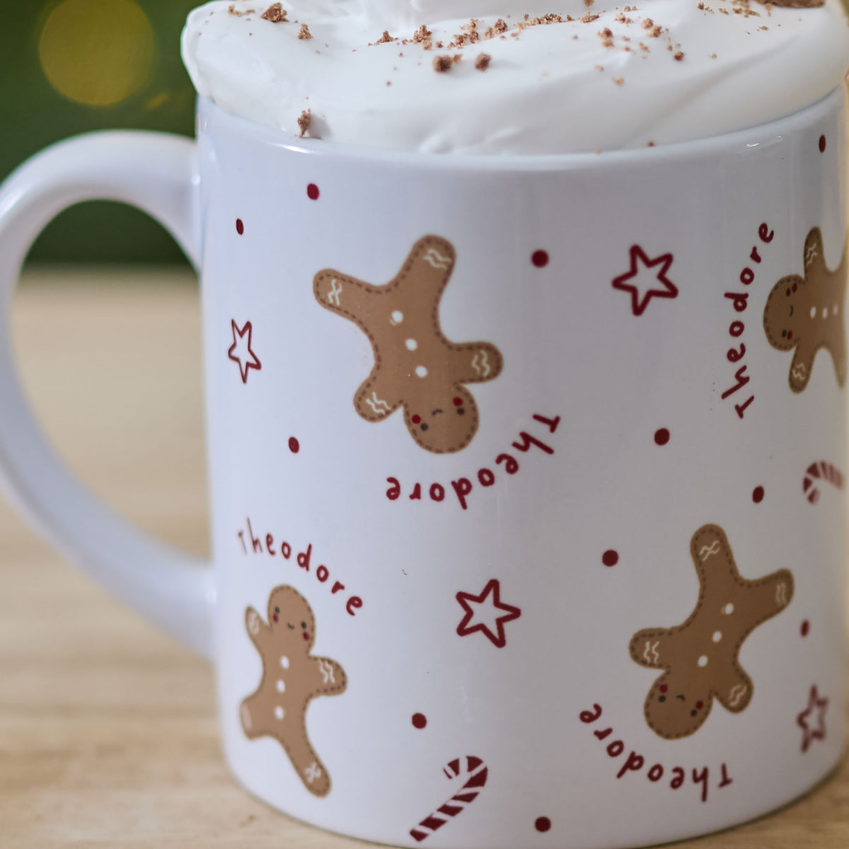 Personalised Gingerbread Mini Children's Mug