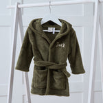 Personalised Spruce Pie Fleece Robe