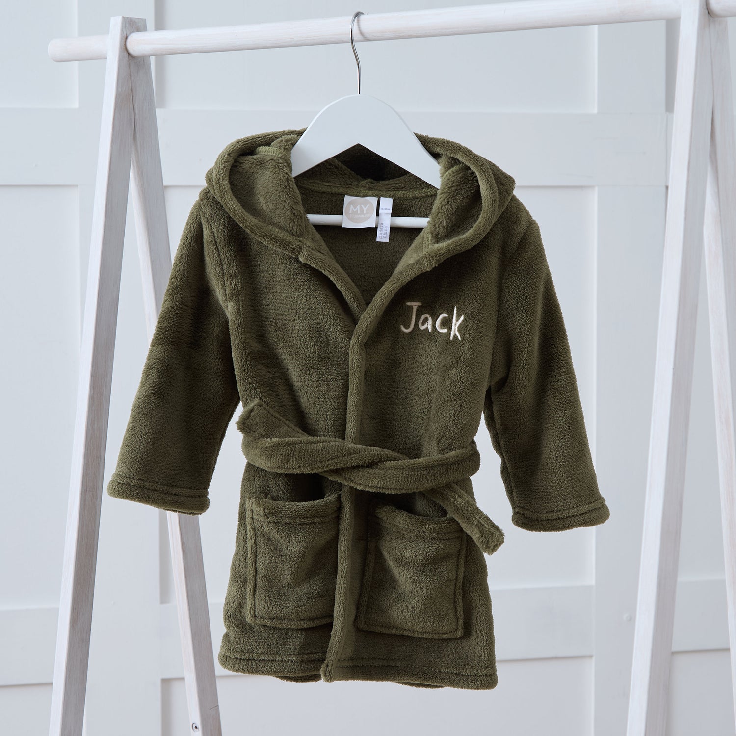 Personalised Spruce Pie Fleece Robe