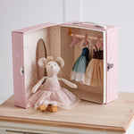 Personalised Moulin Roty Mouse and Wardrobe Set
