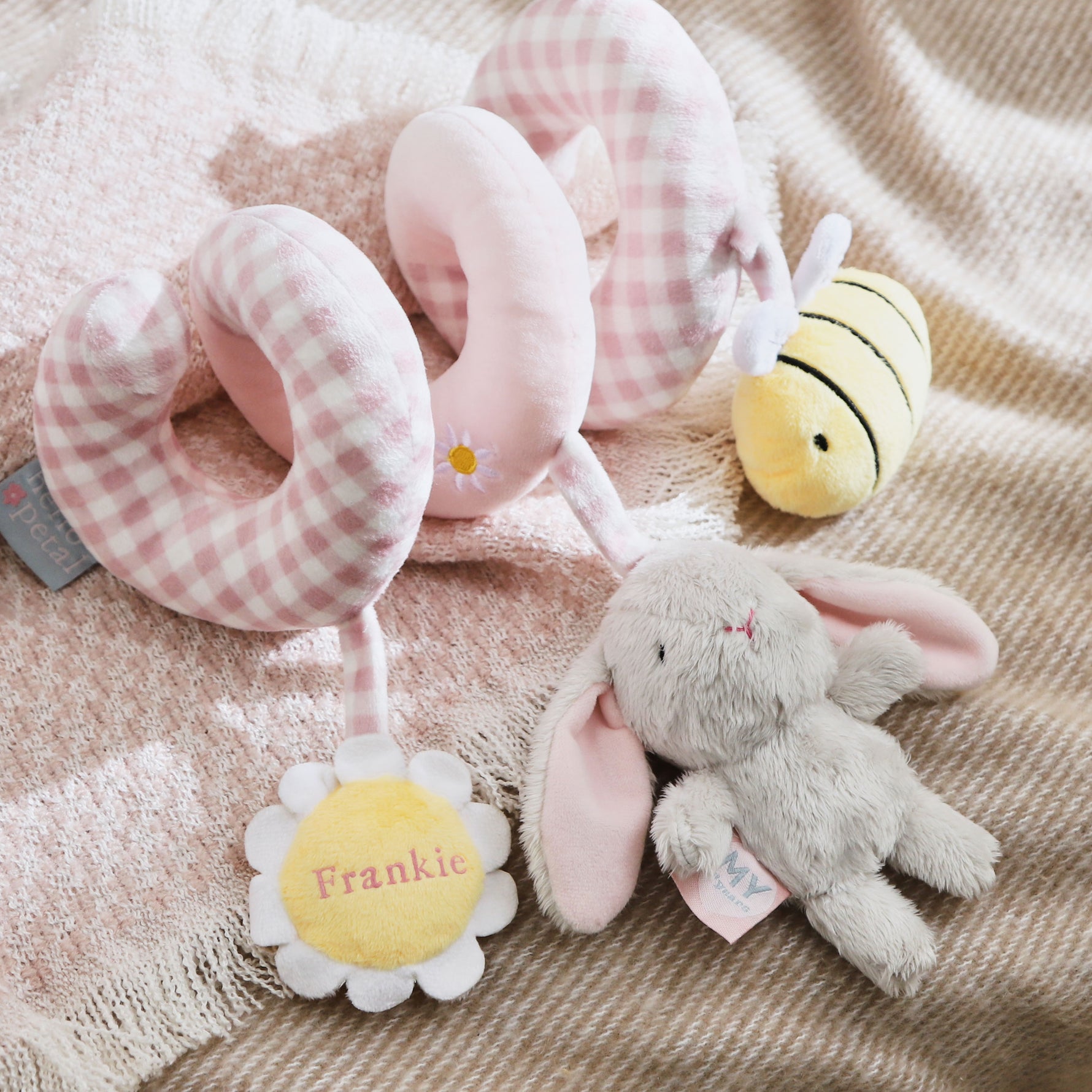 Personalised Hello Petal Spiral Activity Toy