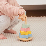 Personalised Wooden Star Stacker Toy FSC®