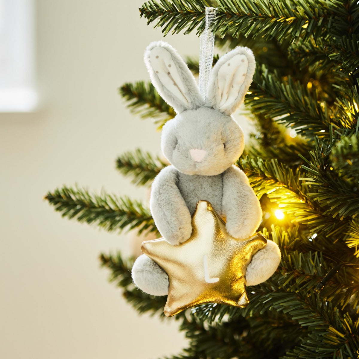 Personalised Mini Bunny Hanging Decoration 
