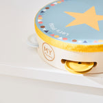 Personalised Colourful Childrens Tambourine Toy FSC®