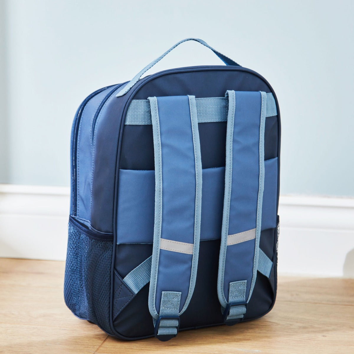 My Kids Personalised Blue Large Backpack