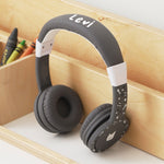 Personalised Grey Tonies Foldable Headphones