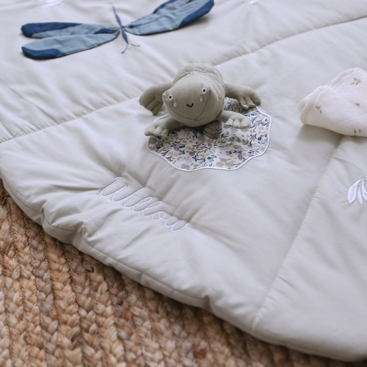 Personalised Avery Row Lilypad Playmat