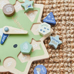 Personalised Dinosaur Clock Puzzle FSC®