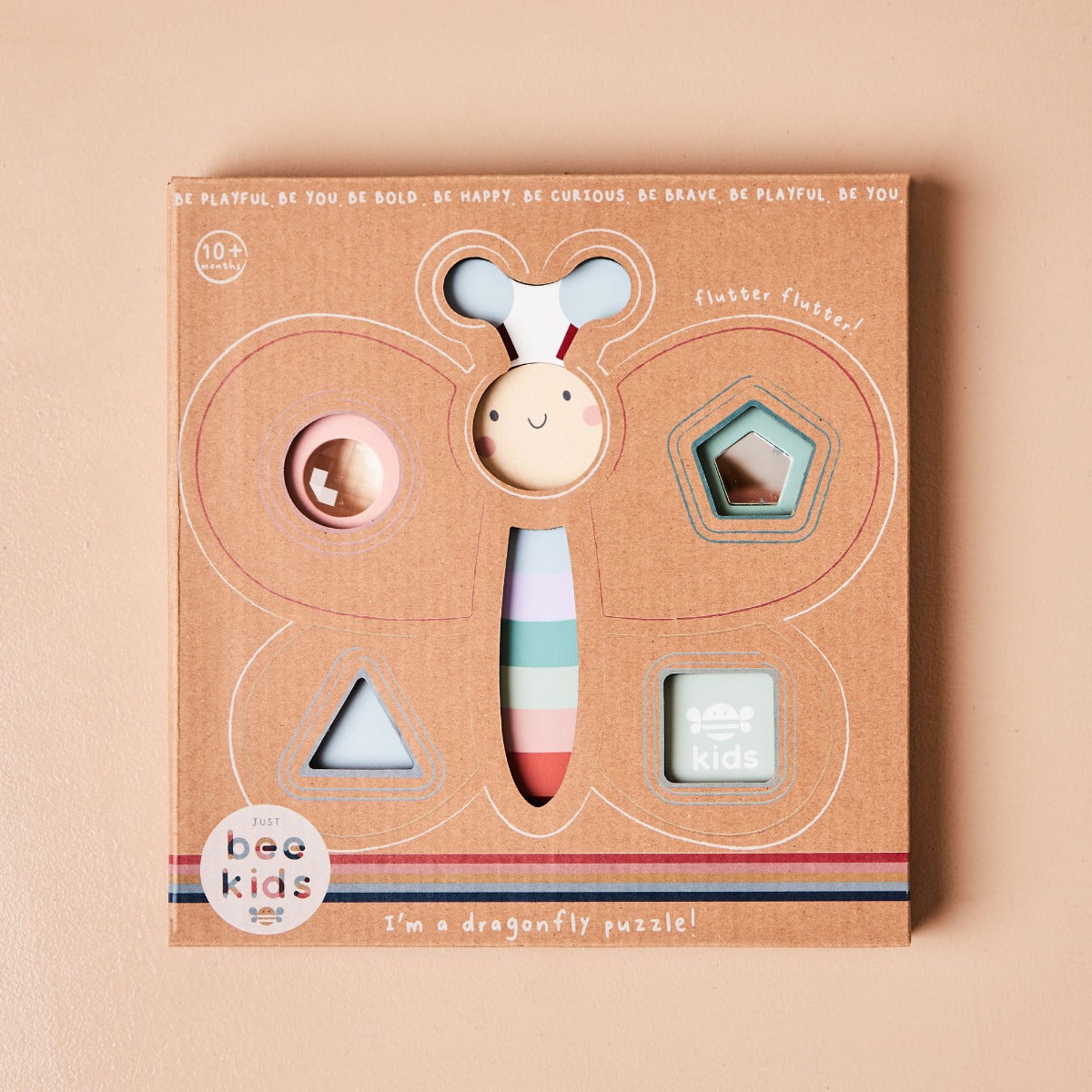 Personalised Just Bee Kids Wooden Butterfly Puzzle FSC®