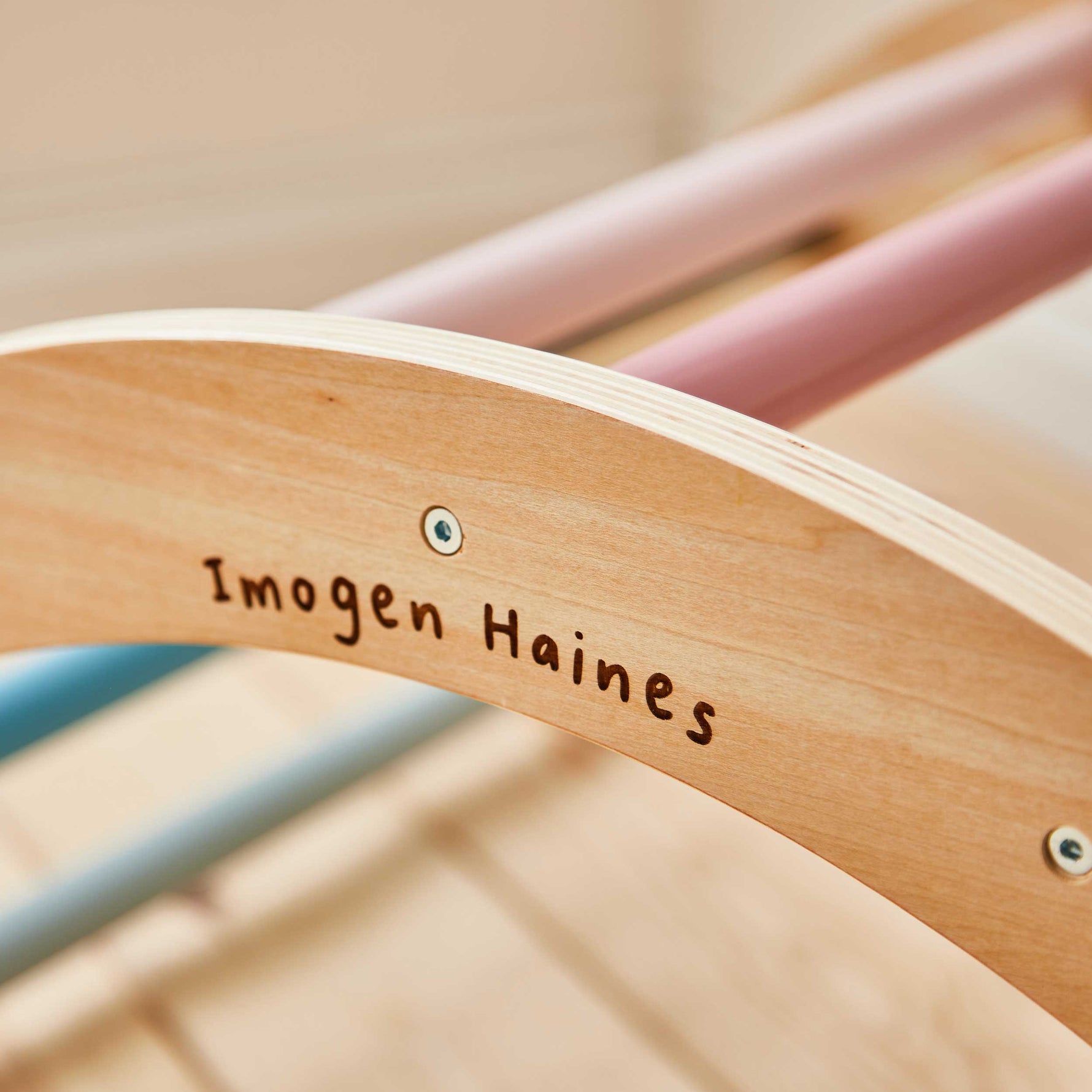 Personalised Bigjigs Climbing Frame