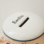 Personalised Peppa Pig Ceramic Money Box