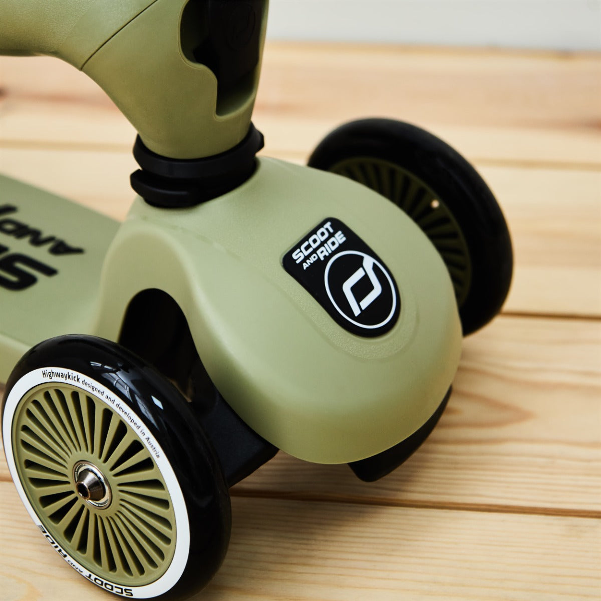 Scoot and Ride Olive Highway Kick 1 Scooter