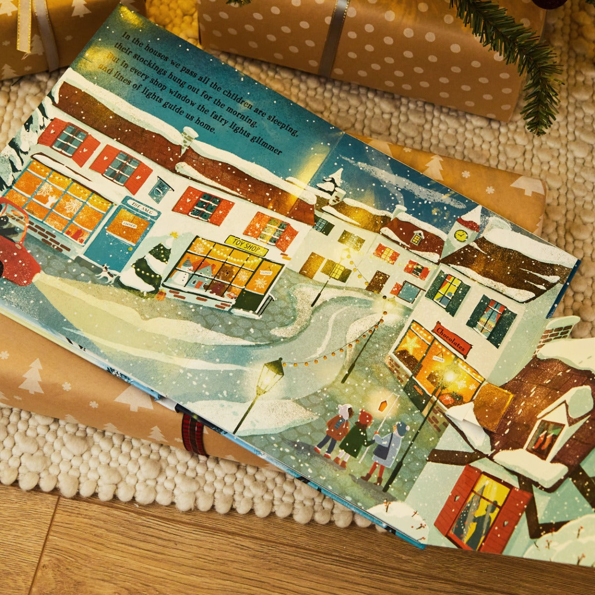 Christmas Lights Hardback Book