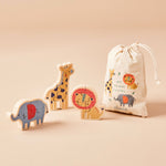 Personalised Just Bee Kids Safari Wooden Puzzles FSC®