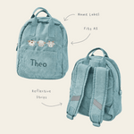 Personalised Sage Fun On The Farm Cord Mini Backpack