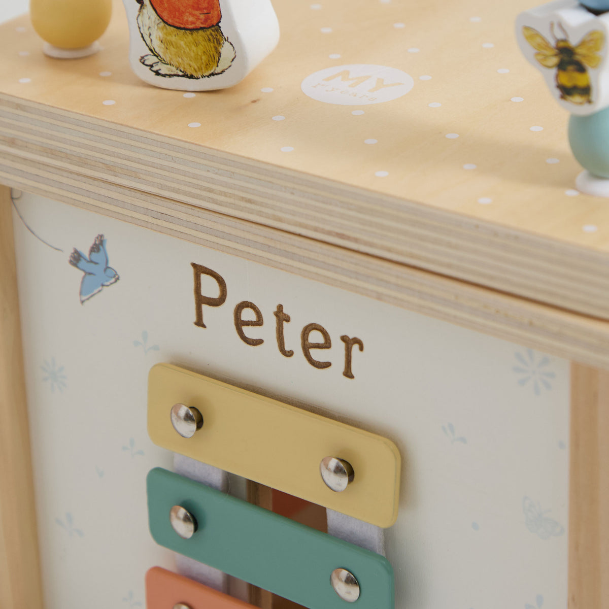 Personalised Peter Rabbit™ Activity Cube FSC®