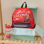Personalised William Lamb Lightening McQueen Water Bottle and Backpack Gift Set