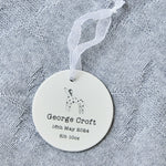 Personalised Dalmatian Ceramic Hanging Decoration