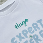 My Kids Personalised Expert Easter Egg Hunter T-Shirt in Blue