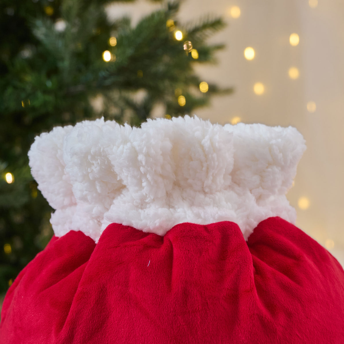 Personalised Santa and Reindeer Stocking and Sack Gift Set