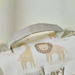 Personalised Neutral Safari Grab Handle Lunchbag