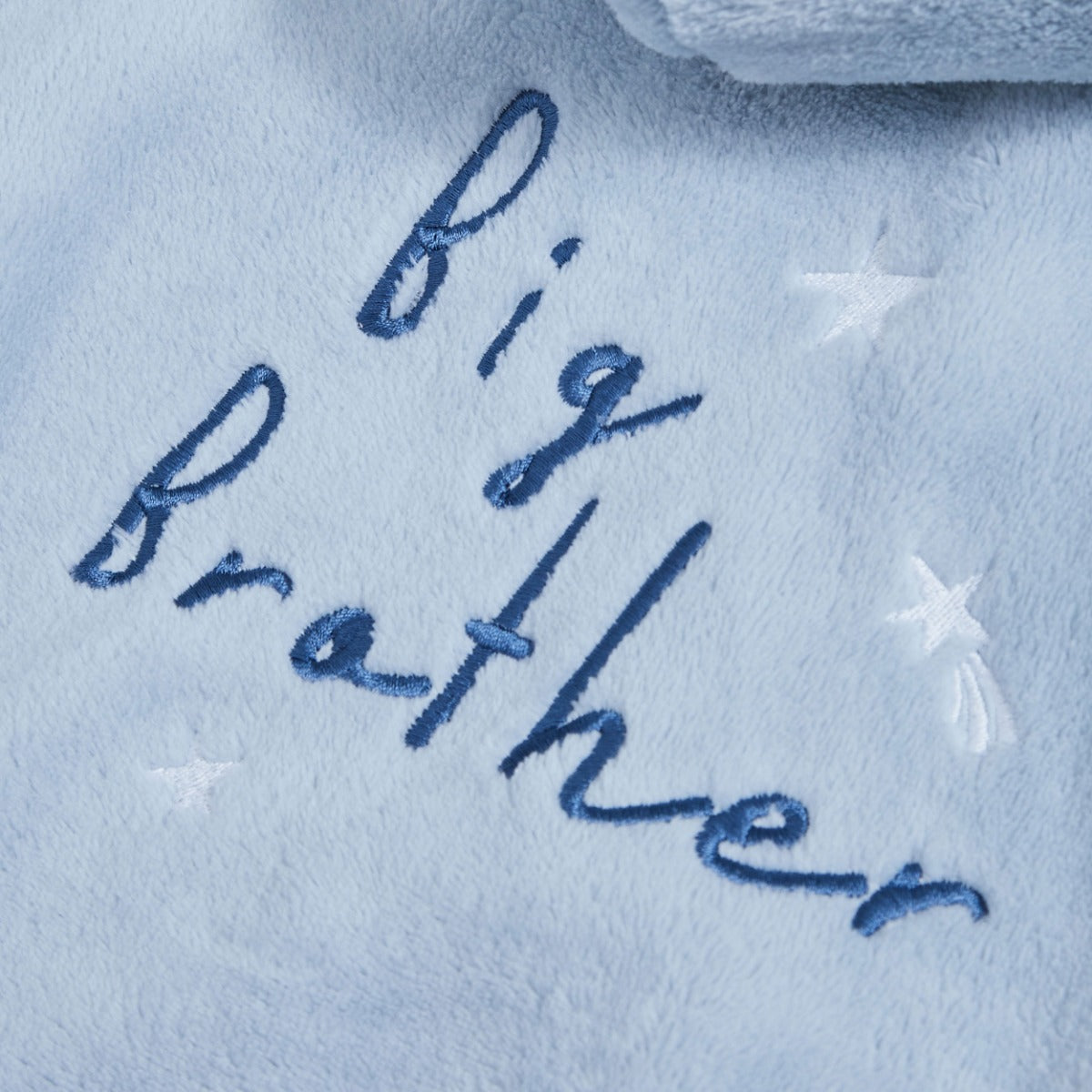 Personalized Big Brother Blue Fleece Robe