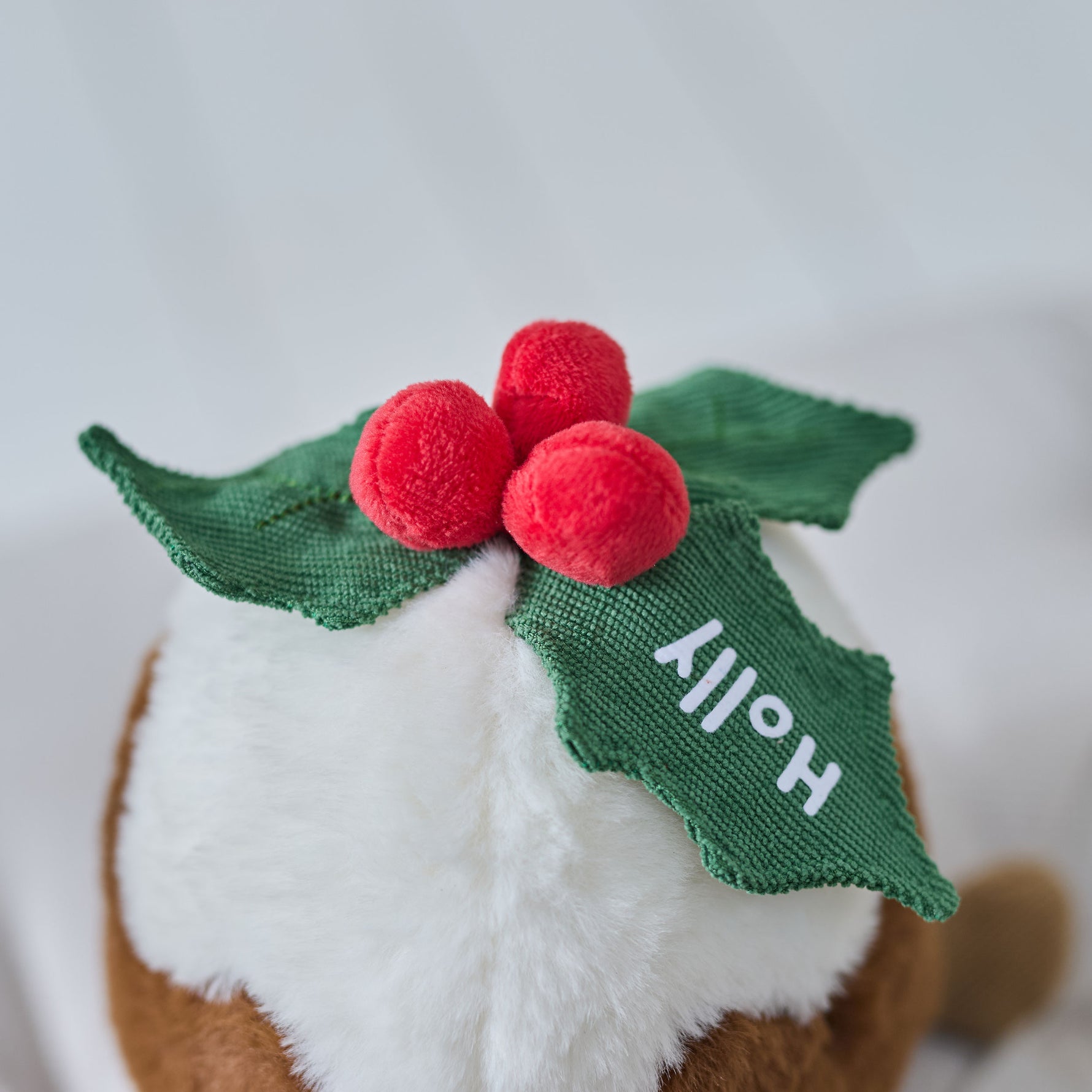 Personalised Christmas Pudding Soft Toy