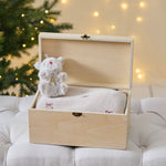 Personalised Heritage Christmas Wooden Keepsake Box FSC®