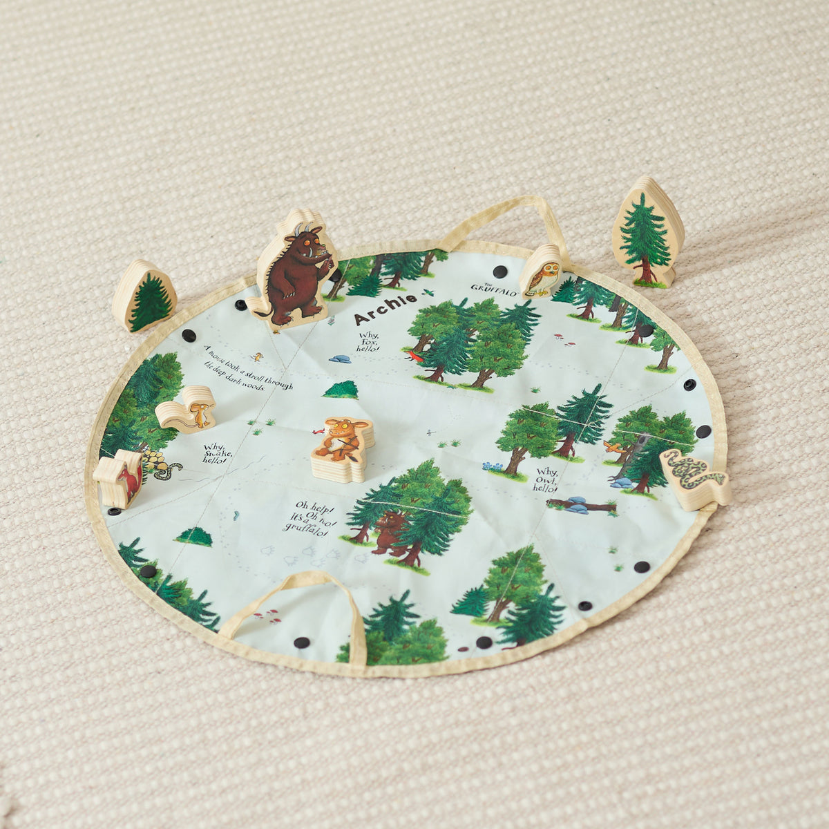 Mookie Personalised The Gruffalo Playmat