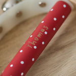 Personalised Wooden Reindeer Handbell FSC®