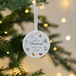 Personalised My 1st Christmas Tree Decoration