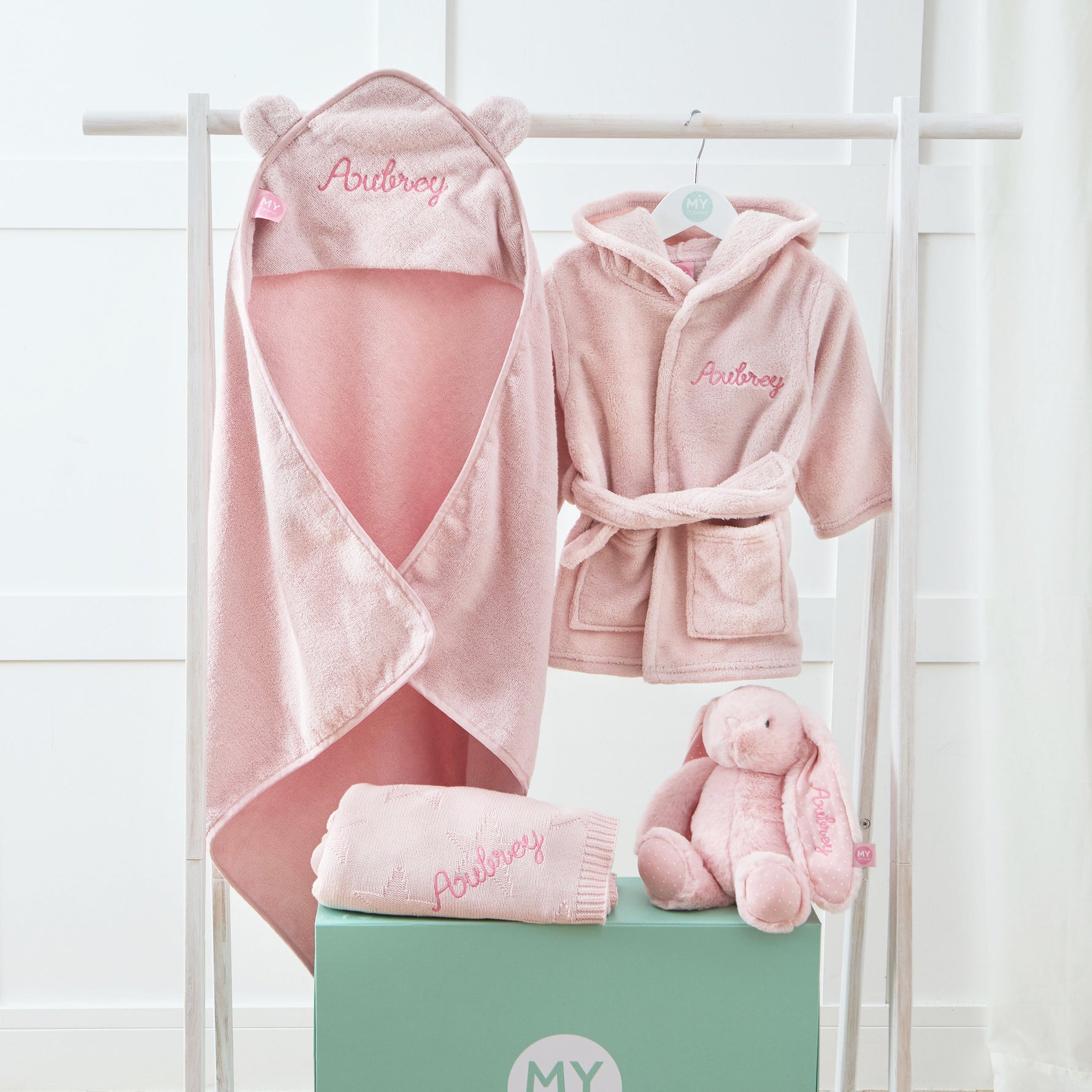 Personalised Pink Bedtime Essentials Gift Set
