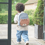 Personalised Tiger Pocket Mini Backpack
