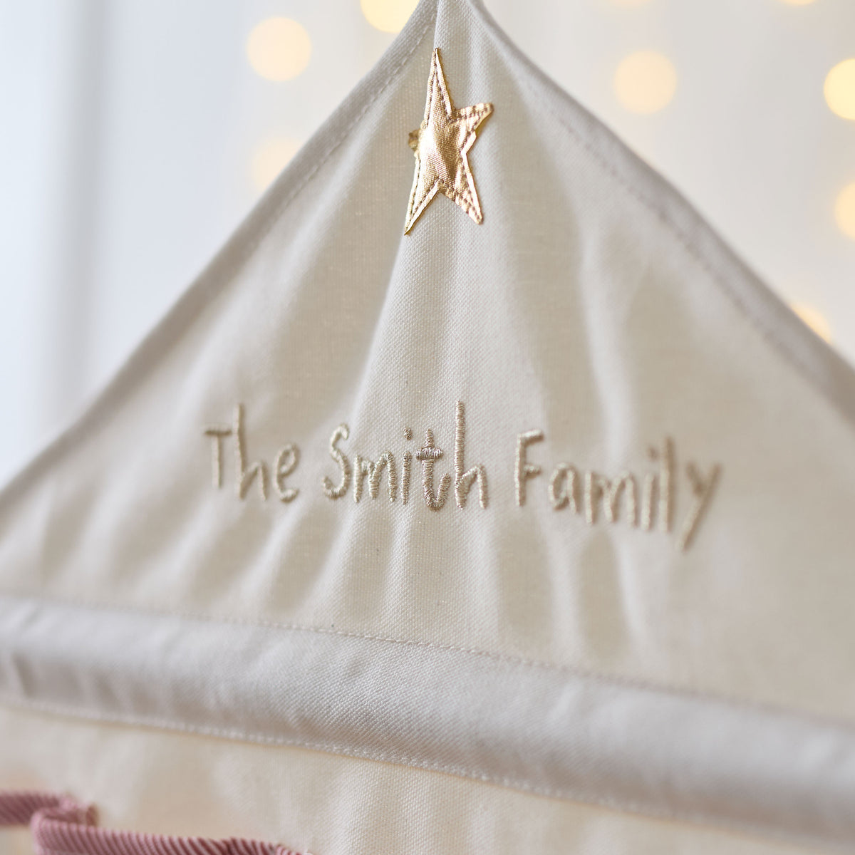 Personalised Woven Hanging Advent Calendar