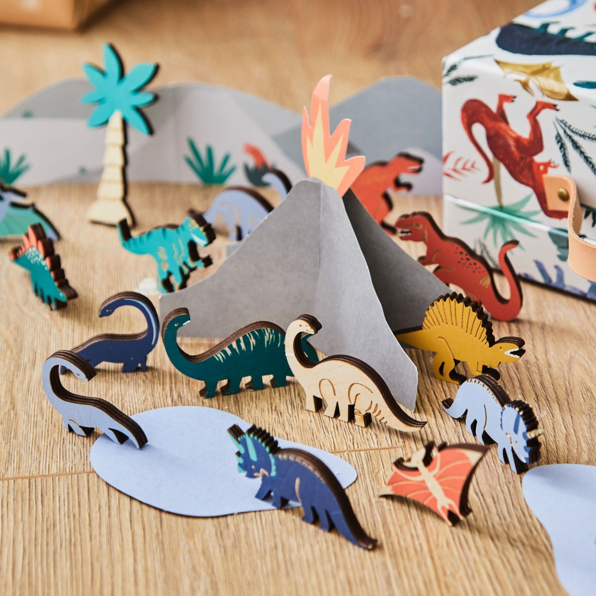 Personalised Meri Meri Dinosaur Advent Calendar