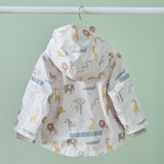 Personalised Neutral Safari Raincoat