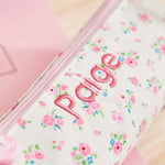 Personalised Ditsy Print Pencil Case