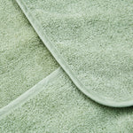 Personalized Sage Green Small Hooded Towel
