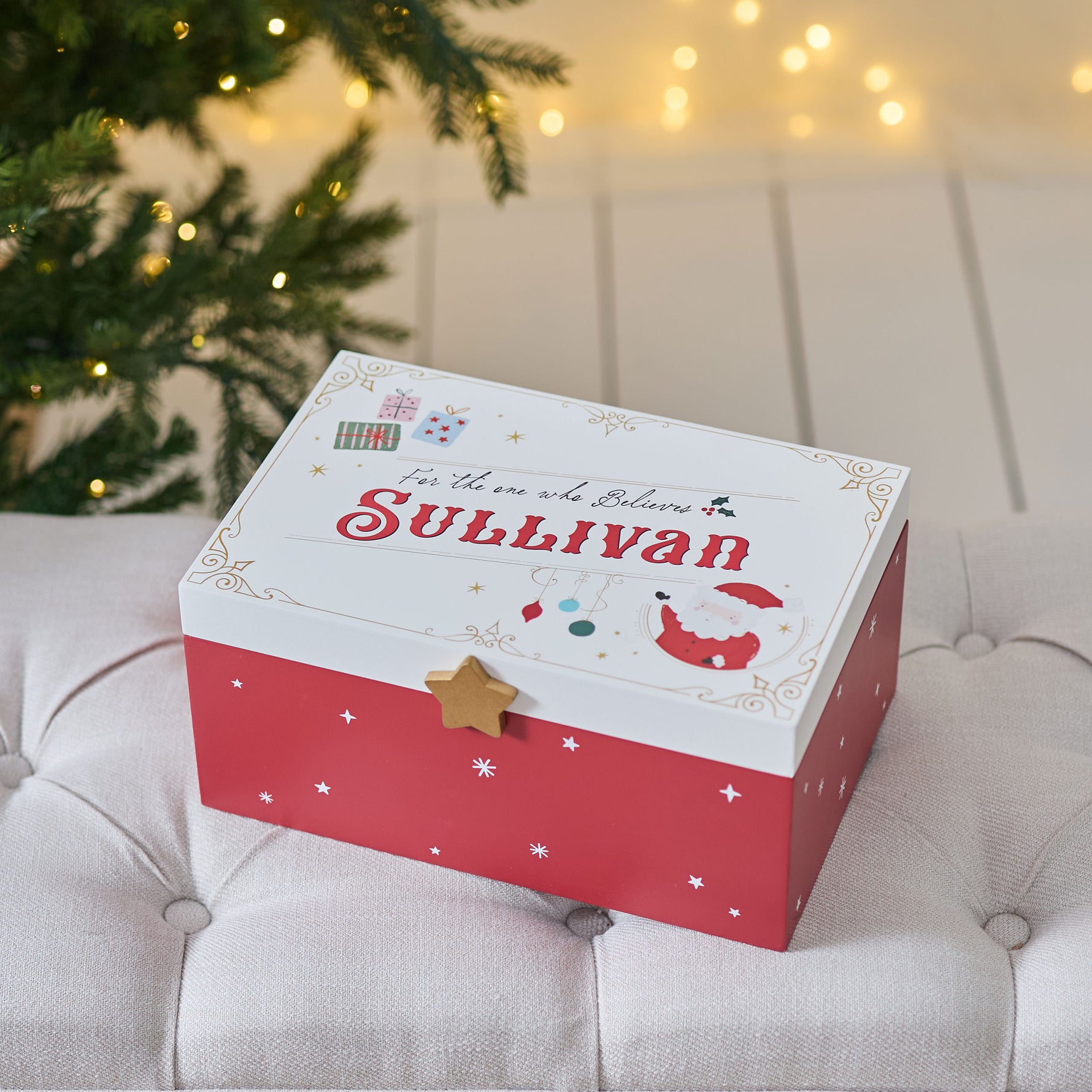 Personalised Little Believer Christmas Eve Box FSC®
