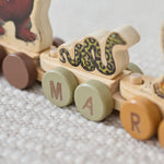 Personalised The Gruffalo Pull Along Train Toy