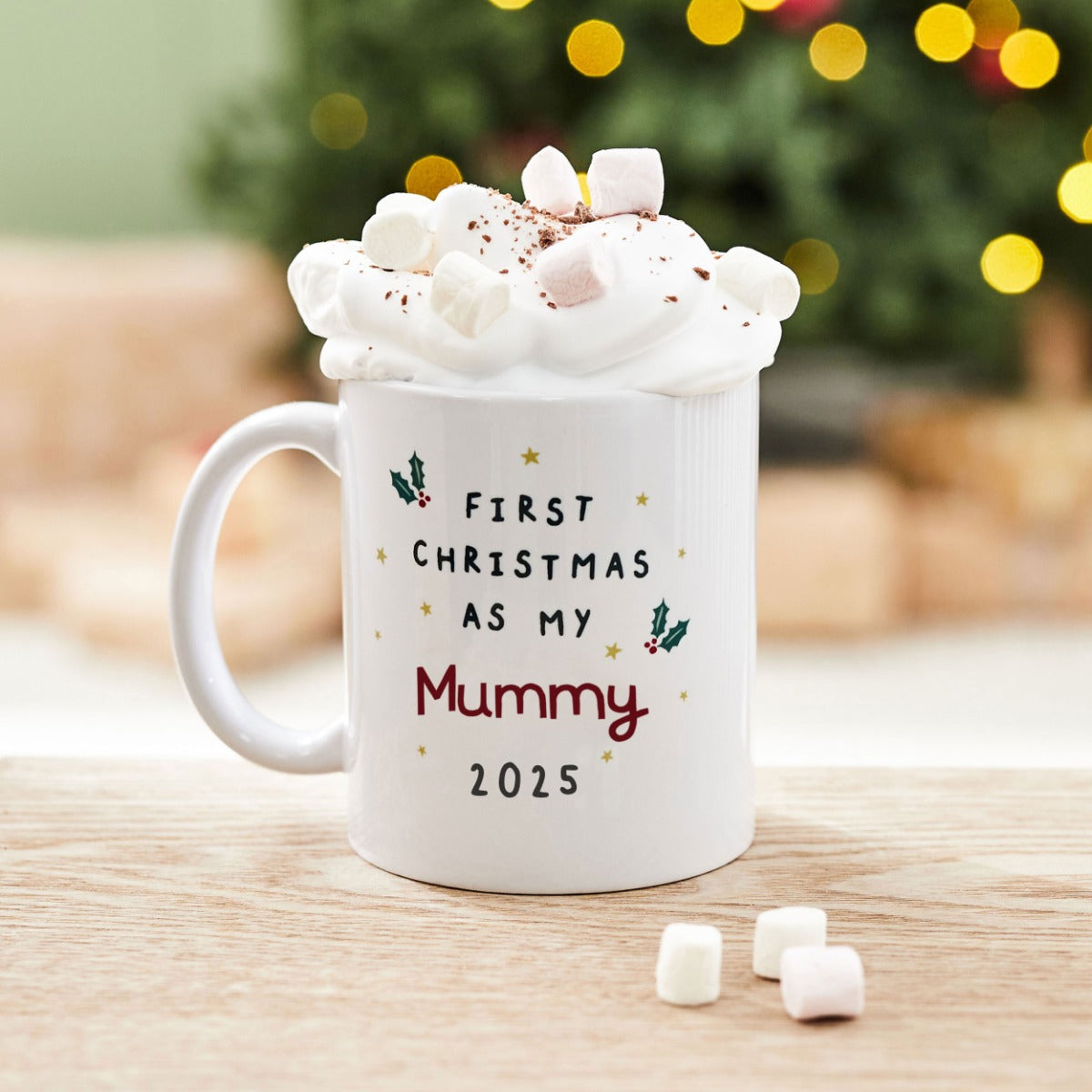 Personalised First Christmas As My Mummy Mug