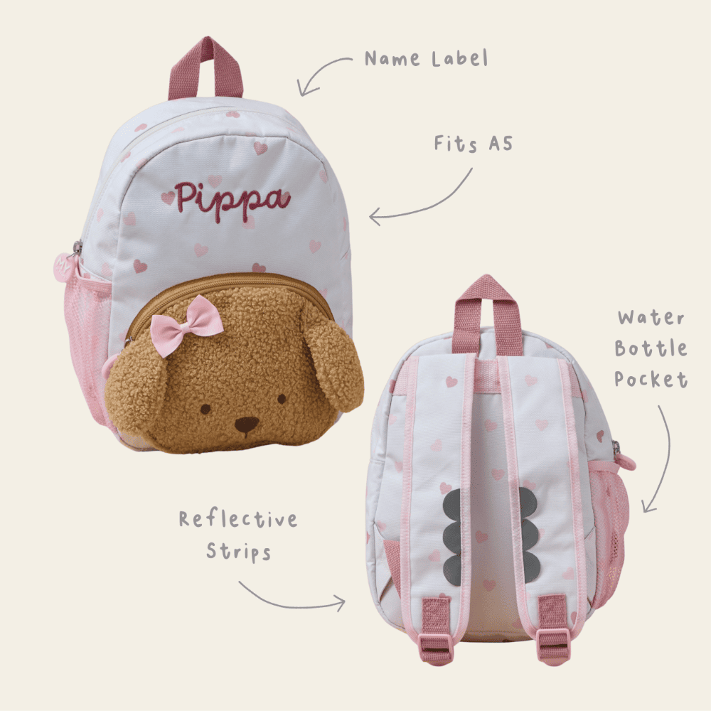 Personalised Cockapoo Pocket Mini Backpack