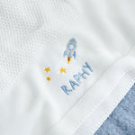Personalized Rocket Ivory Shawl