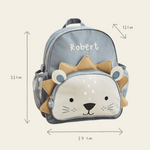 Personalised Lion Medium Backpack