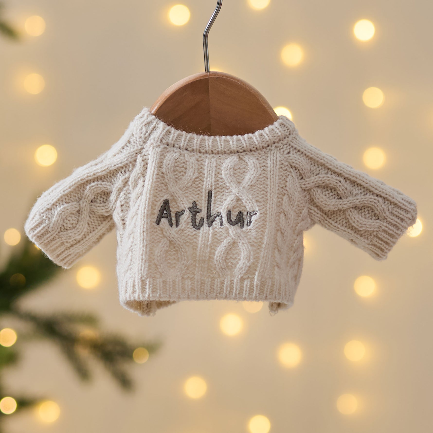 Personalised Bunny Christmas Jumper