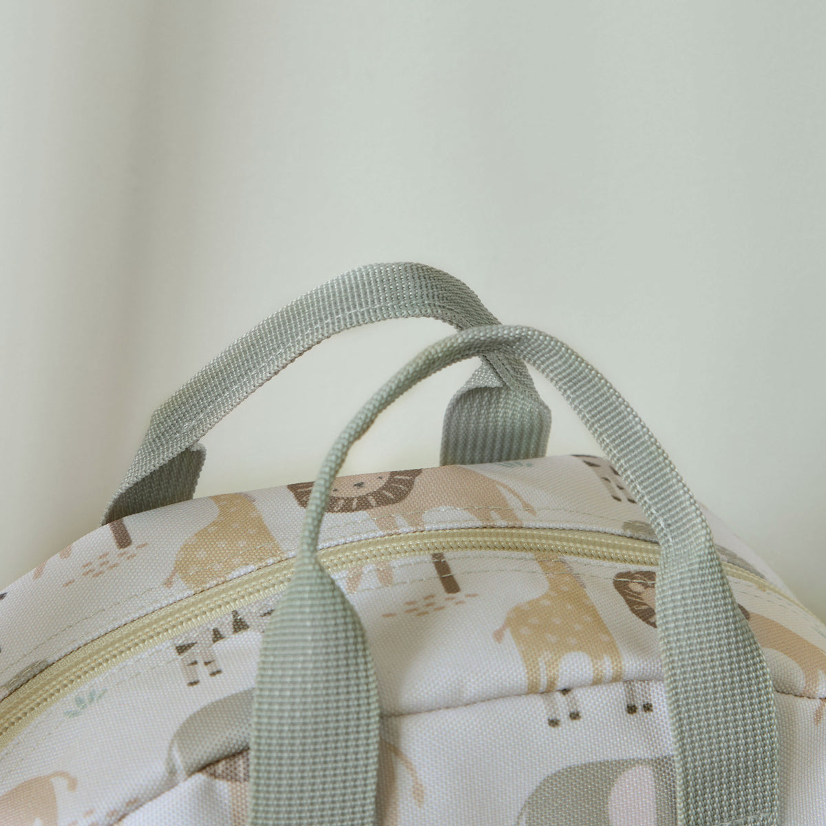 Personalised Neutral Safari Medium Backpack