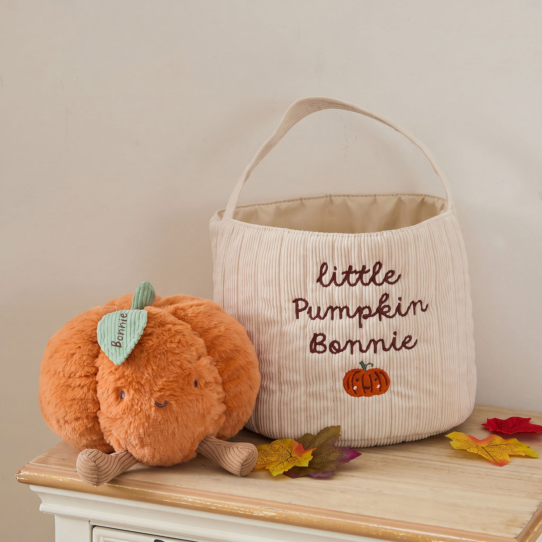 Personalised Cuddle and Hunt Pumpkin Gift Set