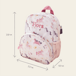 Personalised Unicorn Print Mini Backpack
