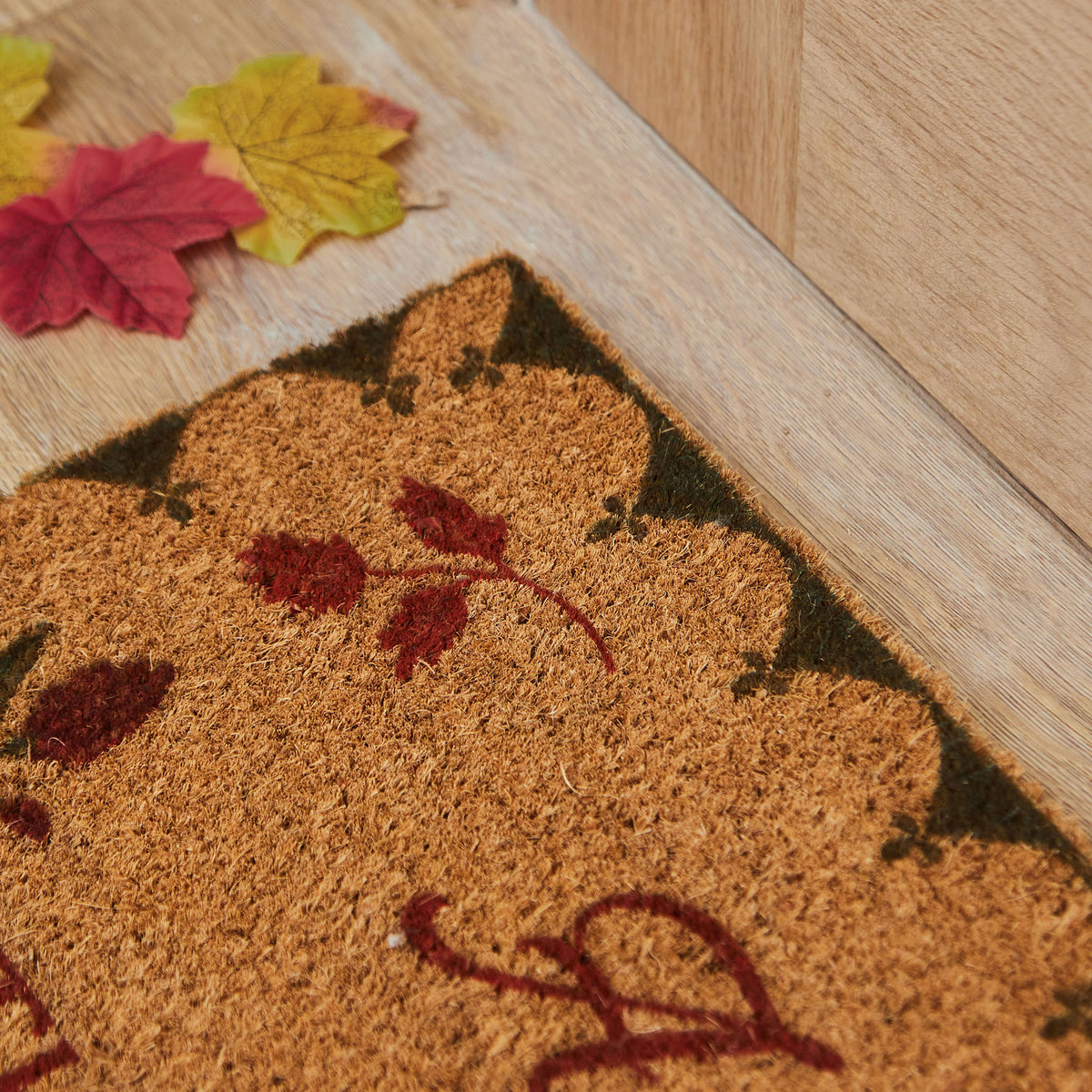 Personalised Autumn Coir Door Mat