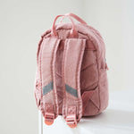 Personalised Rainbow Pink Cord Mini Backpack
